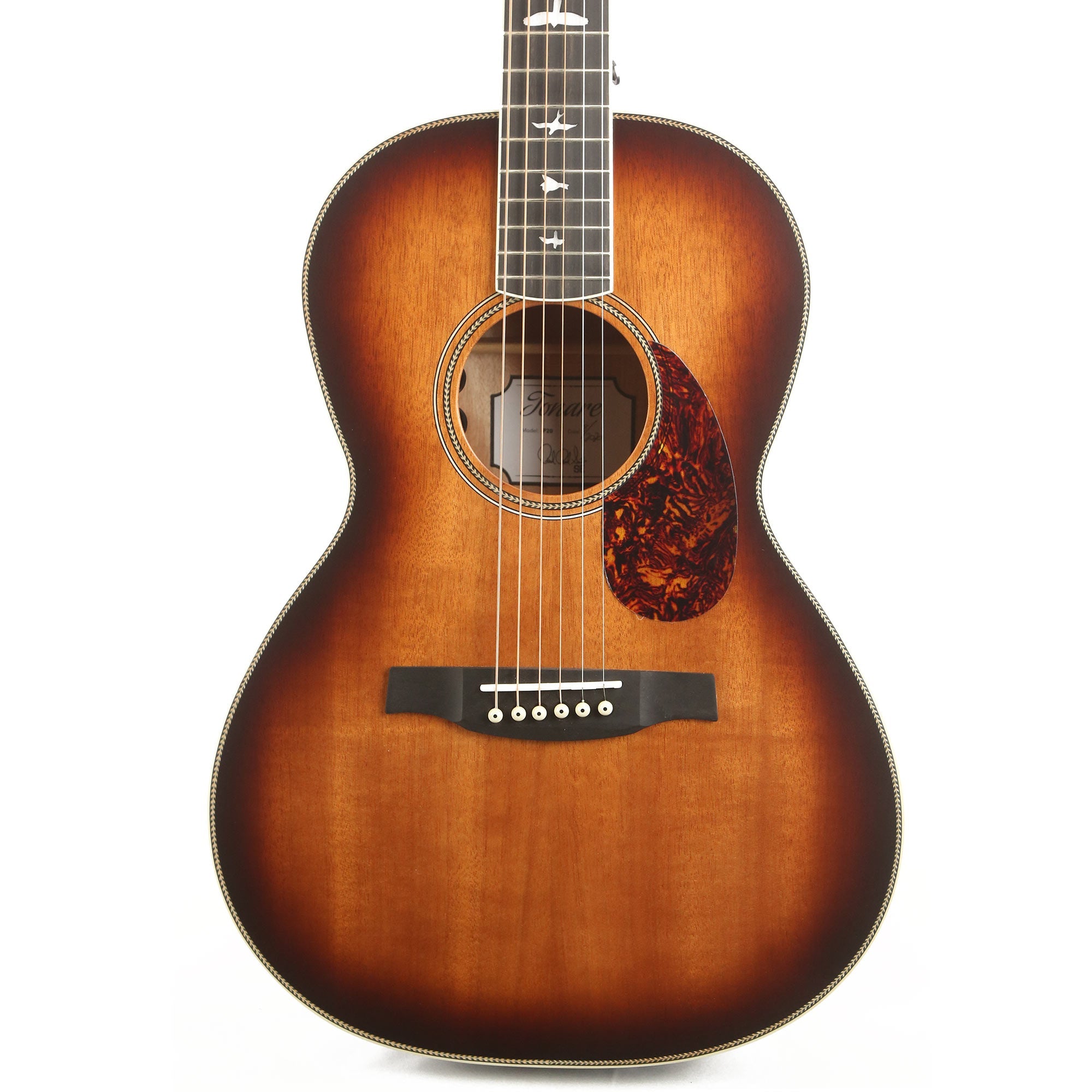 PRS SE Parlor Acoustic-Electric Tobacco Sunburst | The Music Zoo