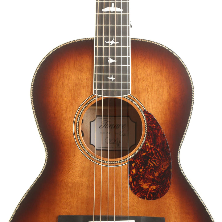 PRS SE Parlor Acoustic-Electric Tobacco Sunburst