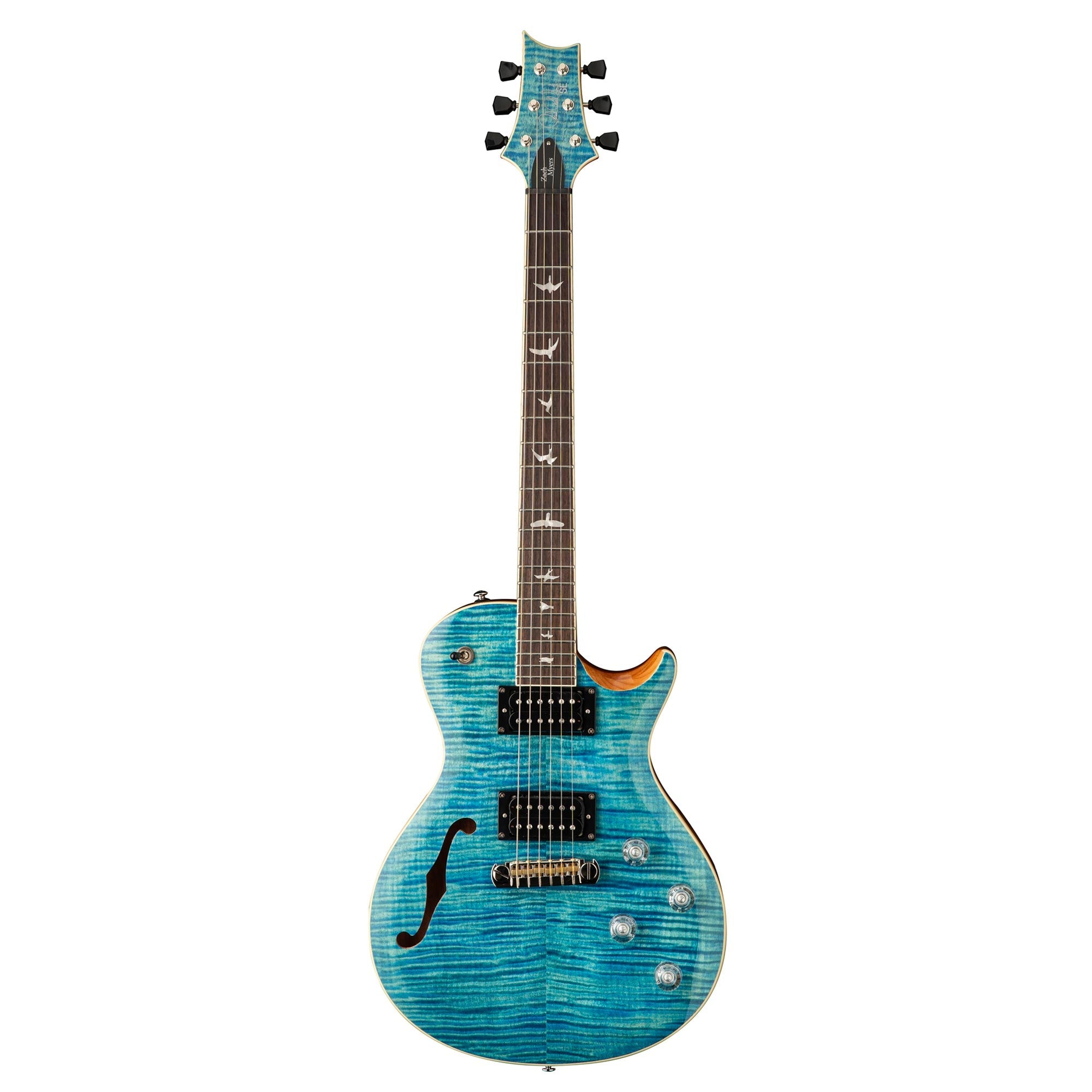 PRS SE Zack Myers シグネーチャーモデル　USED PRS SE Zach Myers Signature Myers Blue Used | The Music Zoo