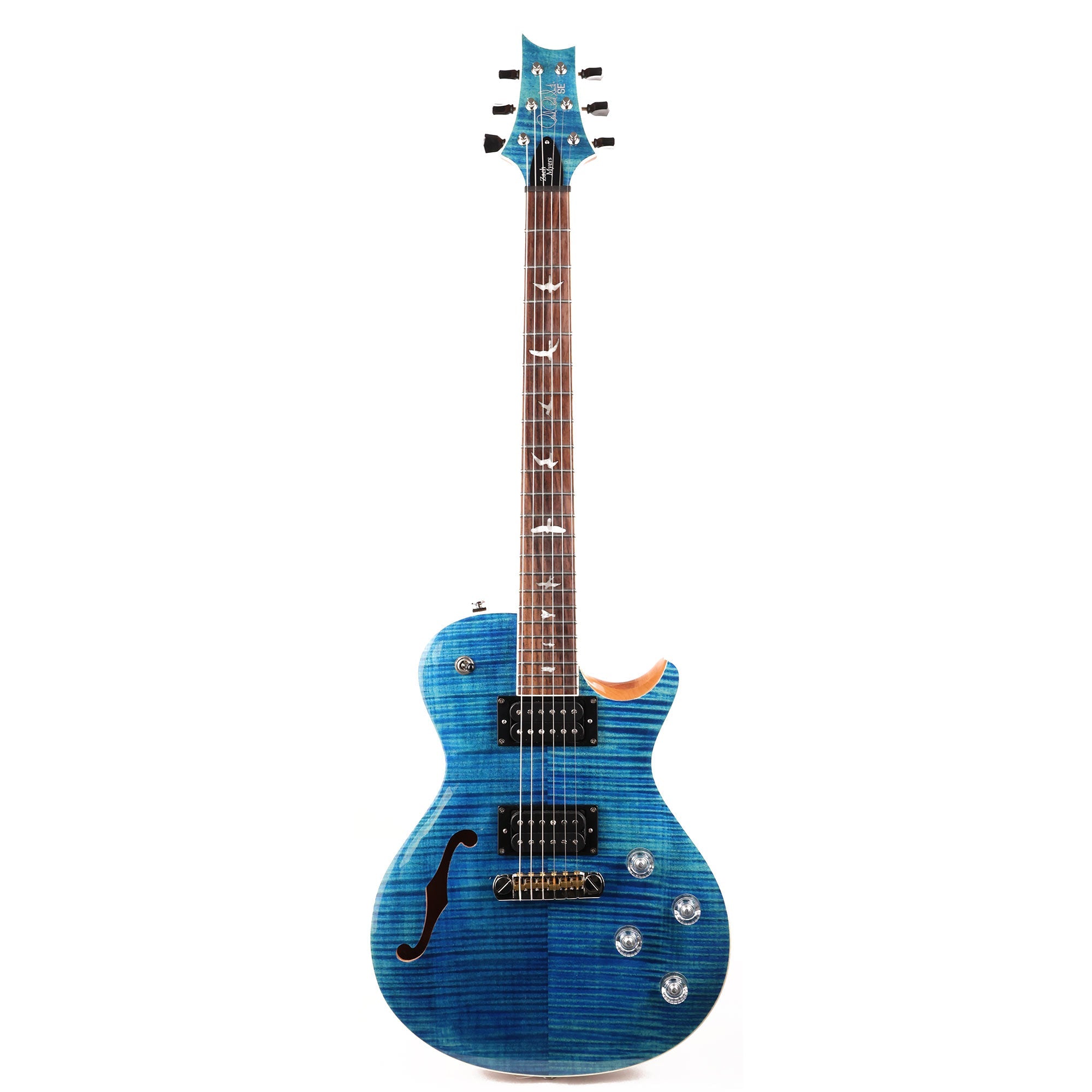 PRS SE Zack Myers シグネーチャーモデル　USED PRS SE Zach Myers Signature Myers Blue | The Music Zoo