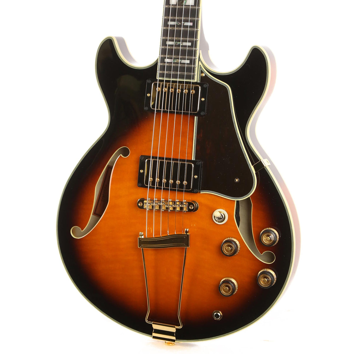 Ibanez Artstar Prestige AM2000H Brown Sunburst Used — 7