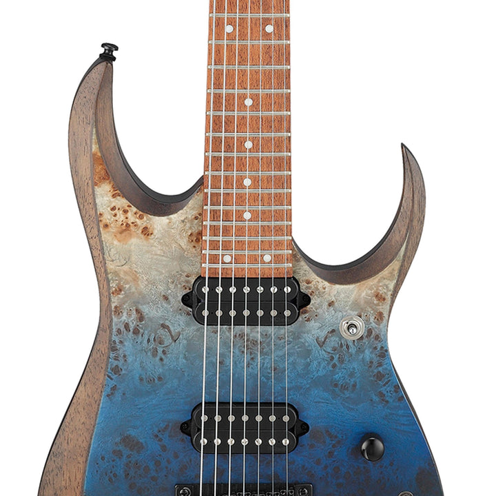 Ibanez RGD Standard 7-String RGD7521PBDSF Deep Seafloor Fade Flat