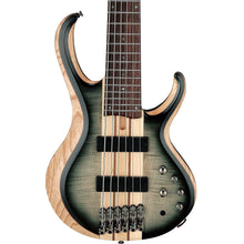 Ibanez BTB Standard 6-String BTB766 Electric Bass Charcoal Black Burst Low Gloss