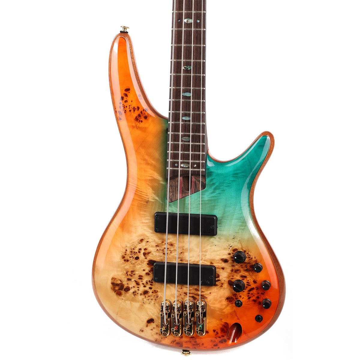 Ibanez SR Premium Electric Bass Autumn Sunset Sky — 7