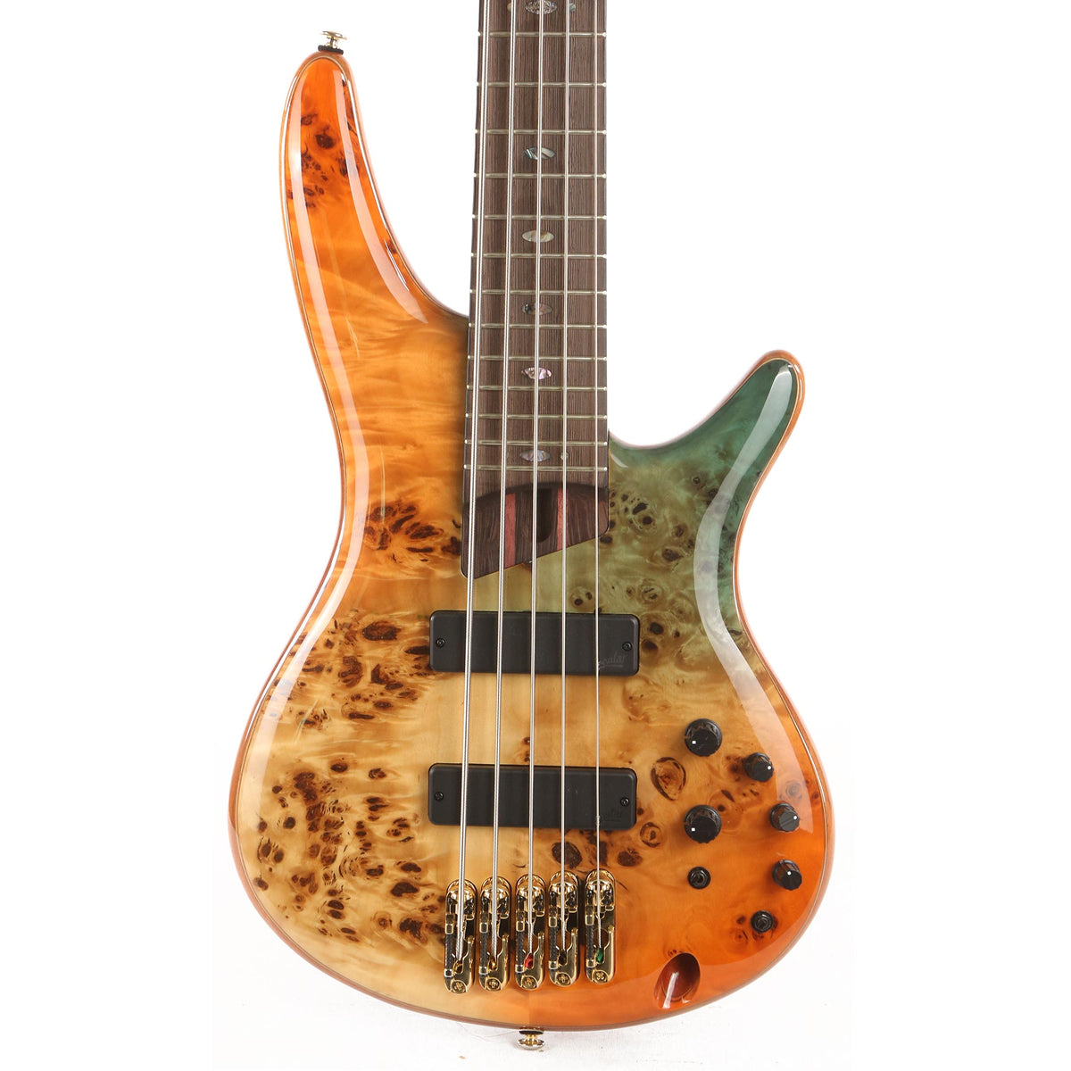 Ibanez SR Premium 5-String Electric Bass Autumn Sunset Sky — 1