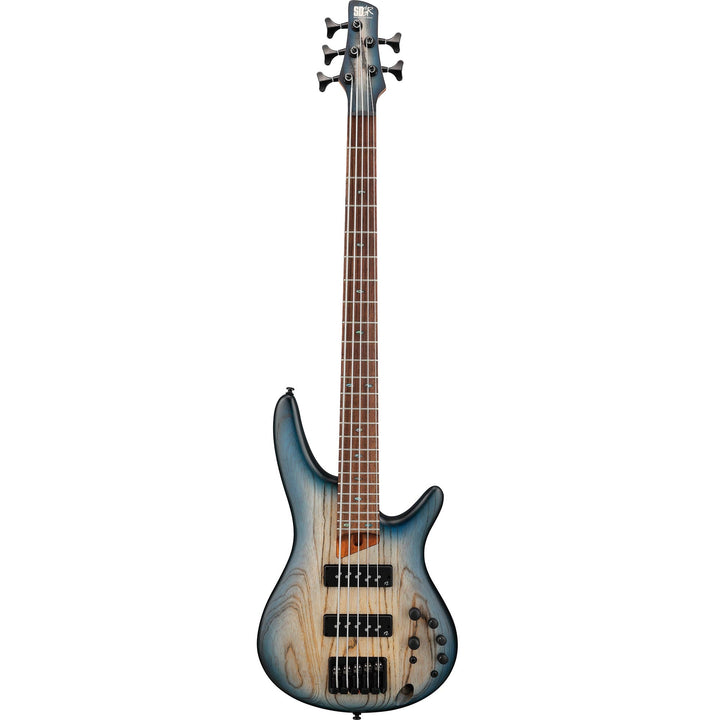 Ibanez SR Standard 5-String Electric Bass Cosmic Blue Starburst Flat