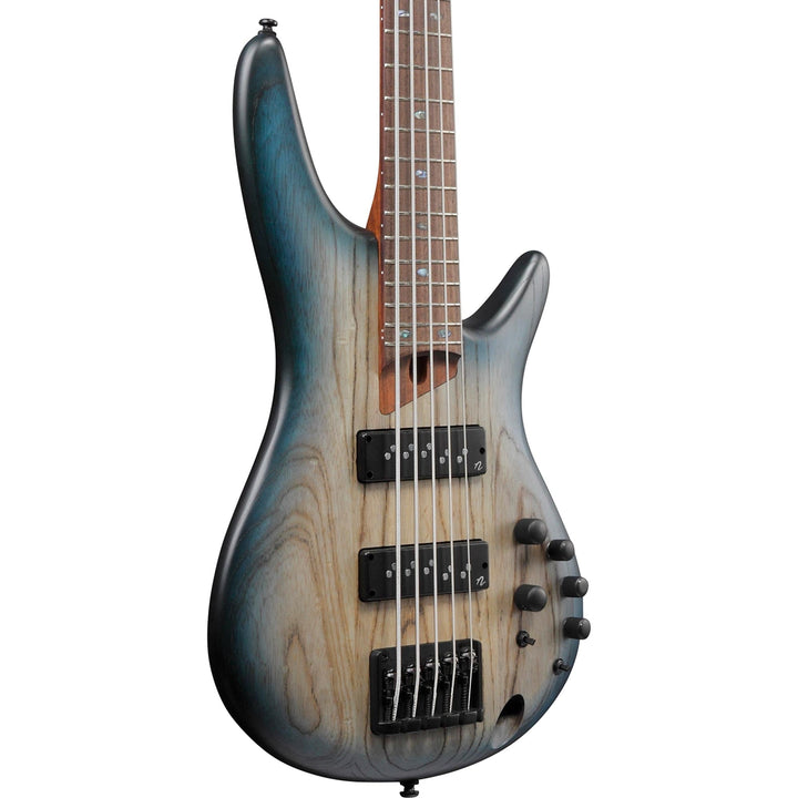 Ibanez SR Standard 5-String Electric Bass Cosmic Blue Starburst Flat