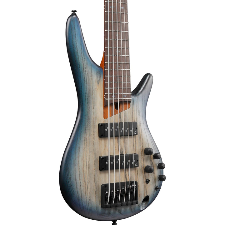 Ibanez SR Standard 6-String Electric Bass Cosmic Blue Starburst Flat