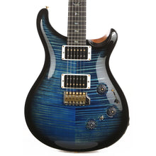 PRS Custom 24 Piezo Artist Package Custom Color River Blue Smokewrap Burst with Natural Back