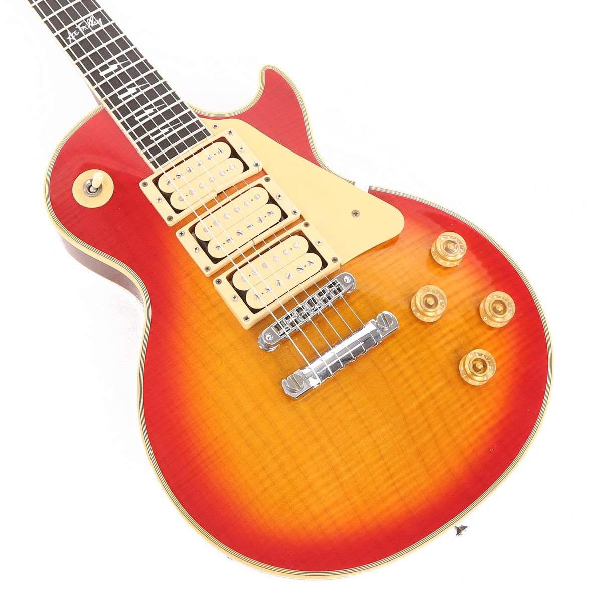 1998 Gibson Ace Frehley Signature Les Paul Cherry Sunburst — 11