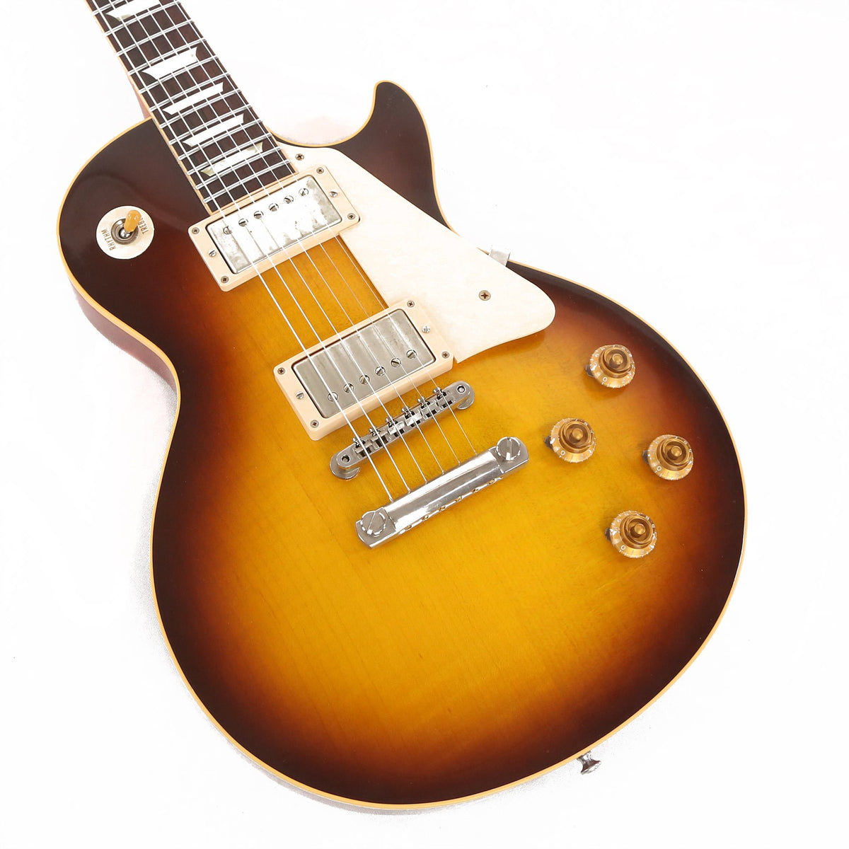 Gibson Custom Shop 1958 Les Paul CR8 Chambered Reissue 2007 Tobacco Sunburst — 8
