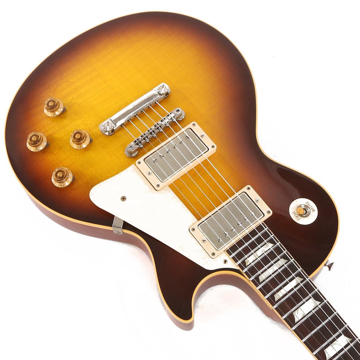 Gibson Custom Shop 1958 Les Paul CR8 Chambered Reissue 2007 Tobacco Sunburst — 9