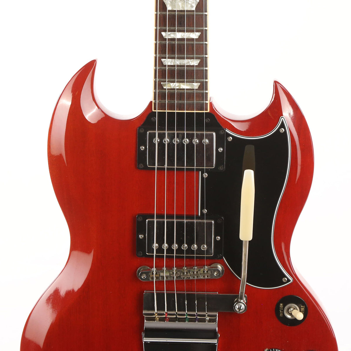 Gibson SG with Maestro Cherry Red 2000 — 6