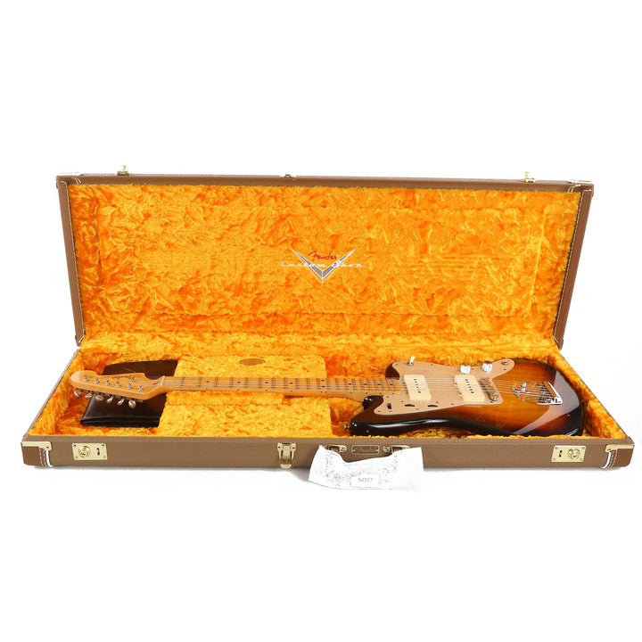 Fender Custom Shop '50s Jazzmaster Journeyman Relic Faded 3-Tone Sunburst 2018