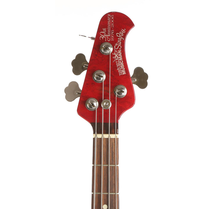 Ernie Ball Music Man 30th Anniversary StingRay Transluscent Crimson 2006