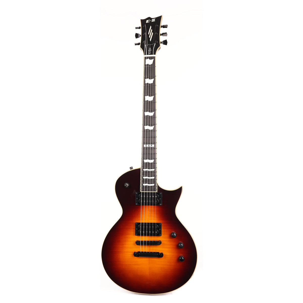 ESP E-II Eclipse Full Thickness Tobacco Sunburst — 2