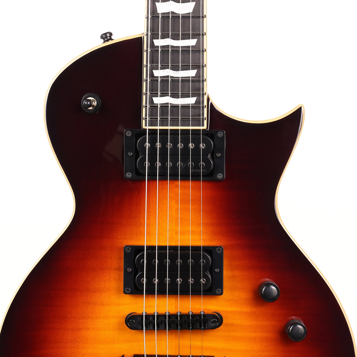 ESP E-II Eclipse Full Thickness Tobacco Sunburst — 6