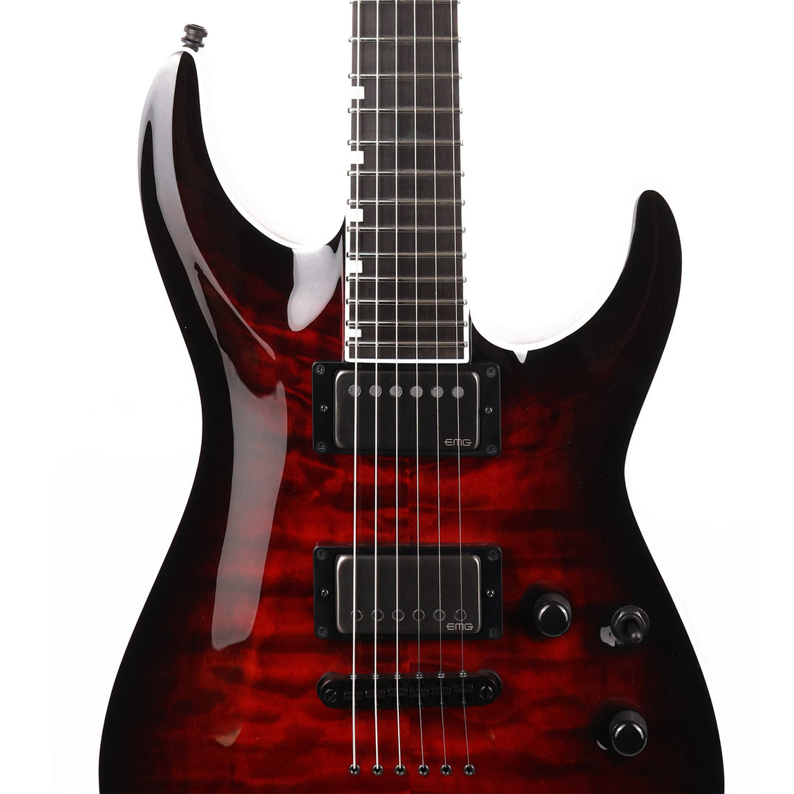 ESP E-II Horizon NT-II See-Thru Black Cherry Sunburst | The Music Zoo
