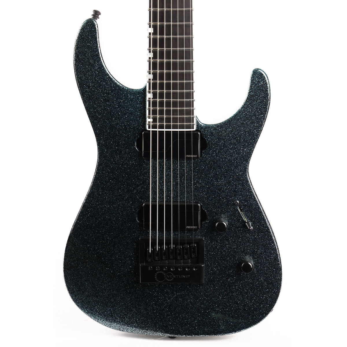 ESP E-II M-II 7B Baritone EverTune Granite Sparkle — 1