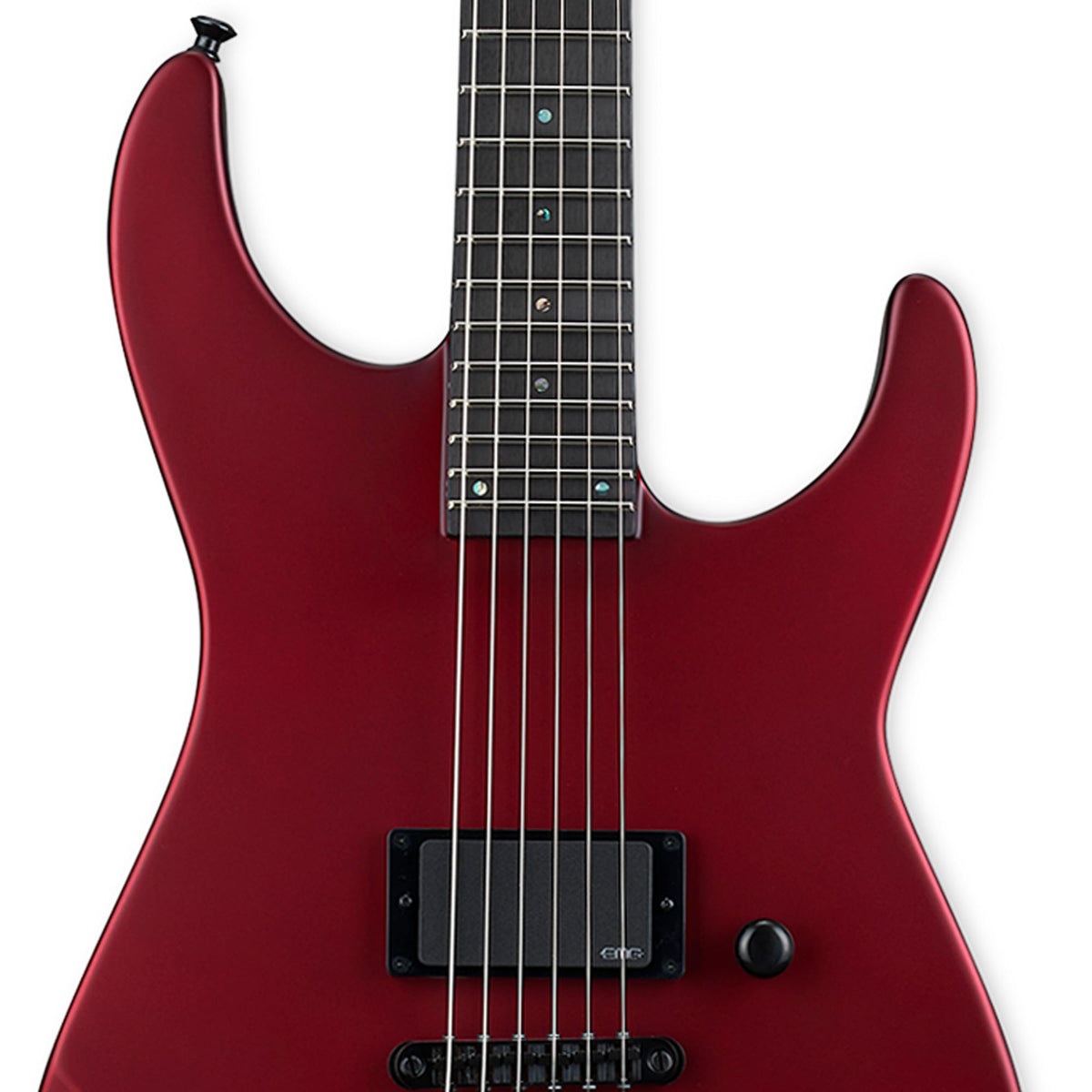 ESP E-II M-I Thru NT Candy Apple Red — 5