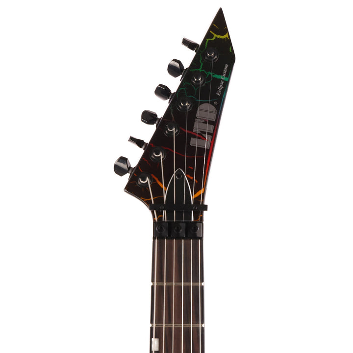 ESP LTD Eclipse ’87 Floyd Rose Limited Edition Rainbow Crackle