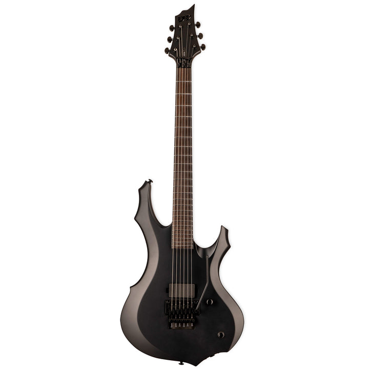 ESP LTD F Black Metal Black Satin Used