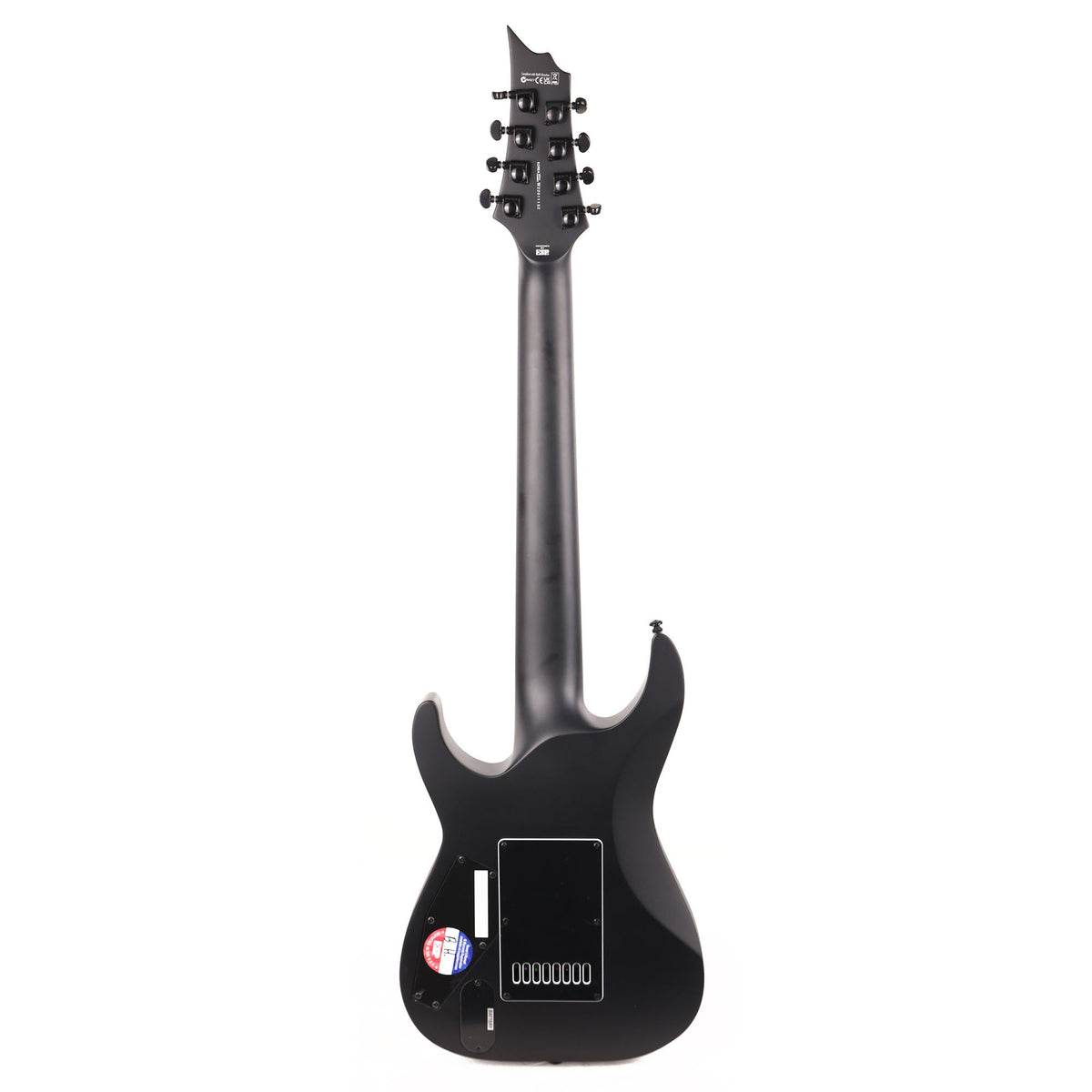 ESP LTD H-1008 Baritone Evertune Black Satin — 3