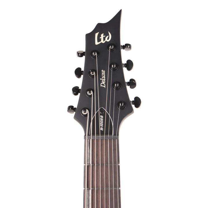 ESP LTD H-1008 Baritone Evertune Black Satin
