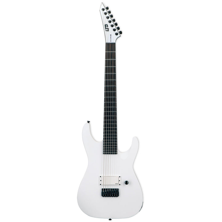 ESP LTD M-7BHT Baritone Arctic Metal Snow White Satin