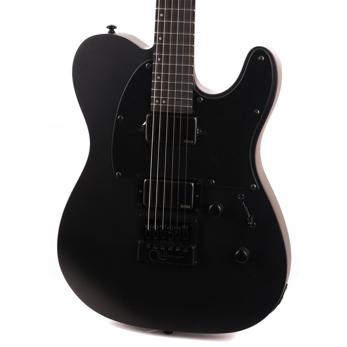 ESP LTD TE-1000 Evertune Charcoal Metallic Satin | The Music Zoo