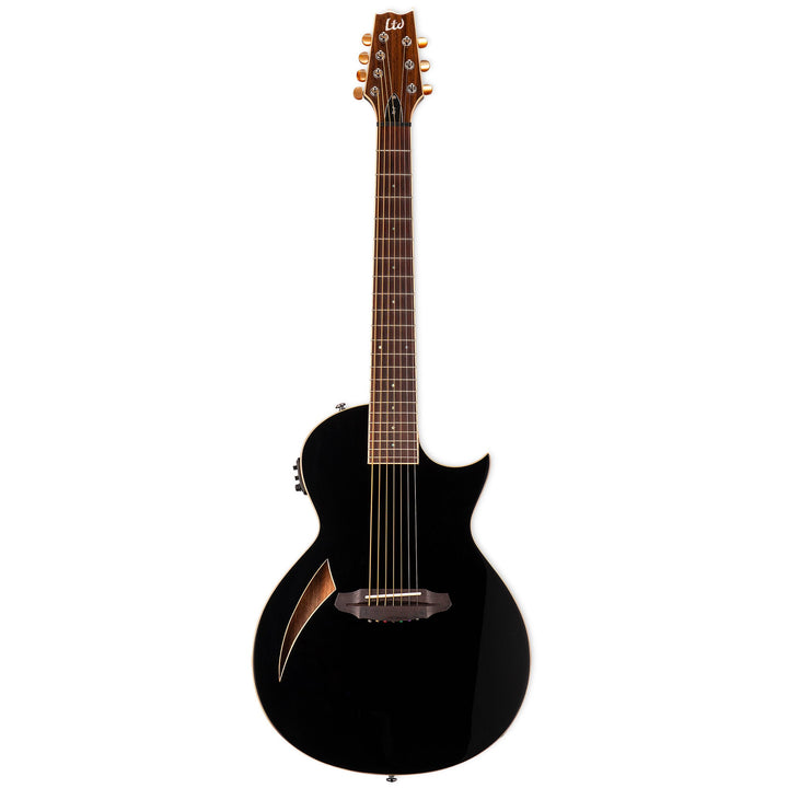 ESP LTD TL-7 7-String Acoustic-Electric Black