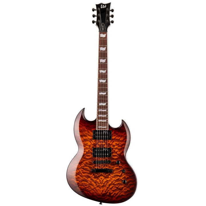 ESP LTD Viper-256 Dark Brown Sunburst