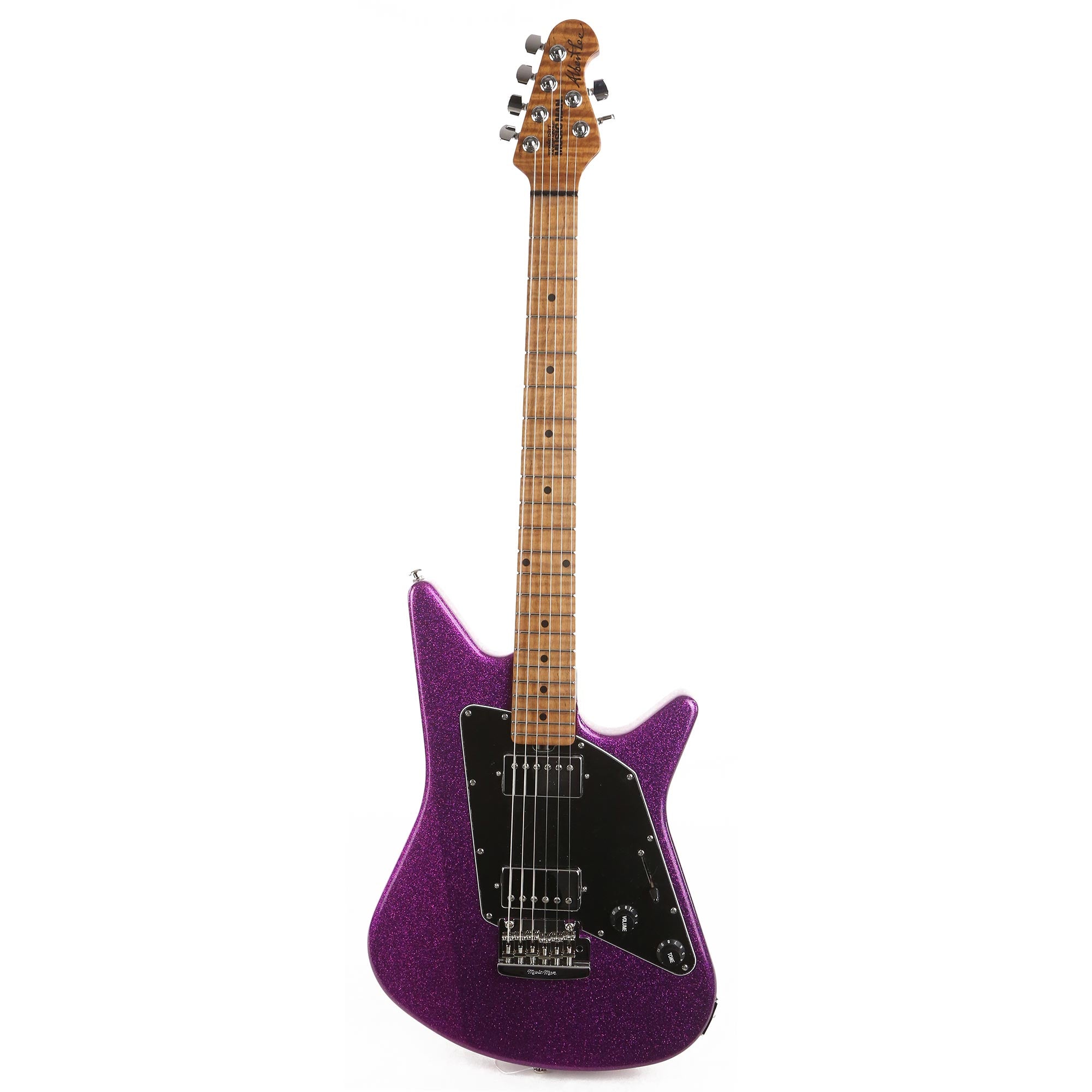 Ernie Ball Music Man Albert Lee HH Trem Fuschia Sparkle Music Zoo