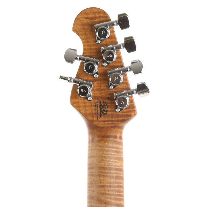 Ernie Ball Music Man Albert Lee HH Trem Fuschia Sparkle Music Zoo Exclusive