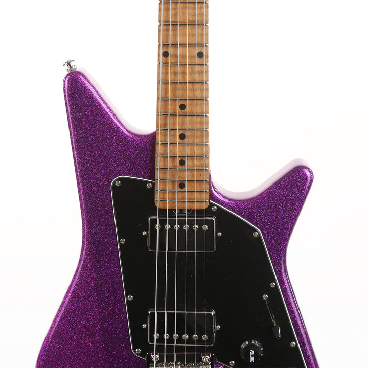 Ernie Ball Music Man Albert Lee HH Trem Fuschia Sparkle Music Zoo Exclusive