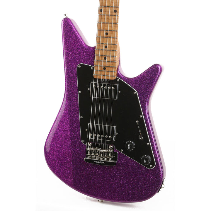 Ernie Ball Music Man Albert Lee HH Trem Fuschia Sparkle Music Zoo Exclusive