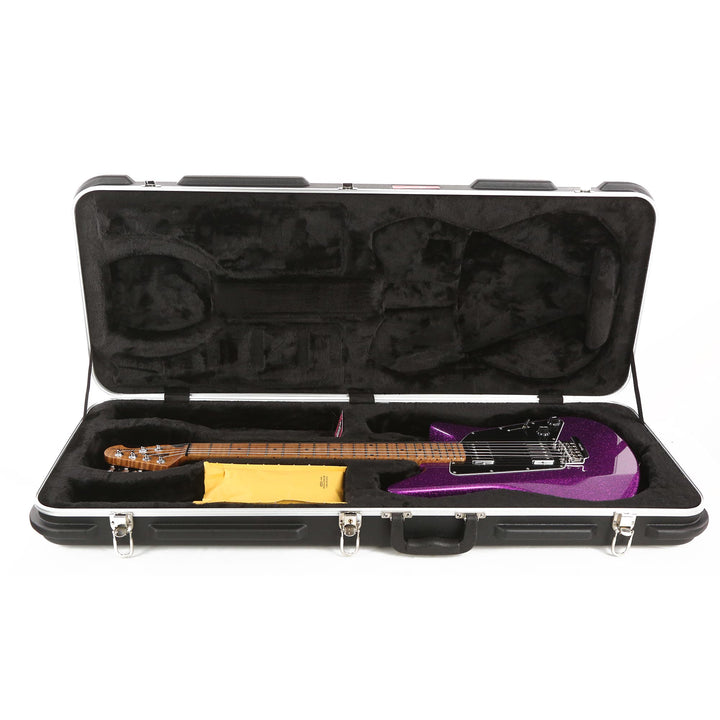 Ernie Ball Music Man Albert Lee HH Trem Fuschia Sparkle Music Zoo Exclusive