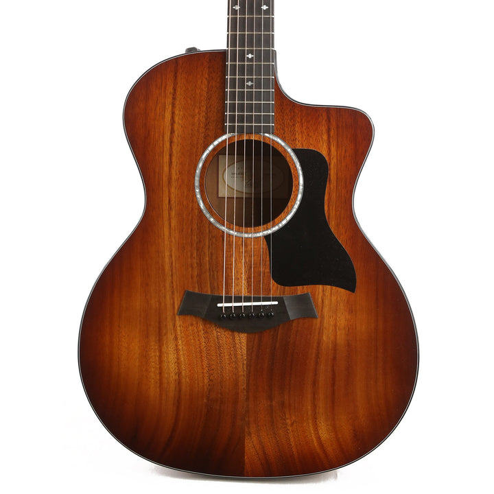 Taylor 224ce-K DLX Koa Grand Auditorium Acoustic-Electric Shaded Edgeburst 2017
