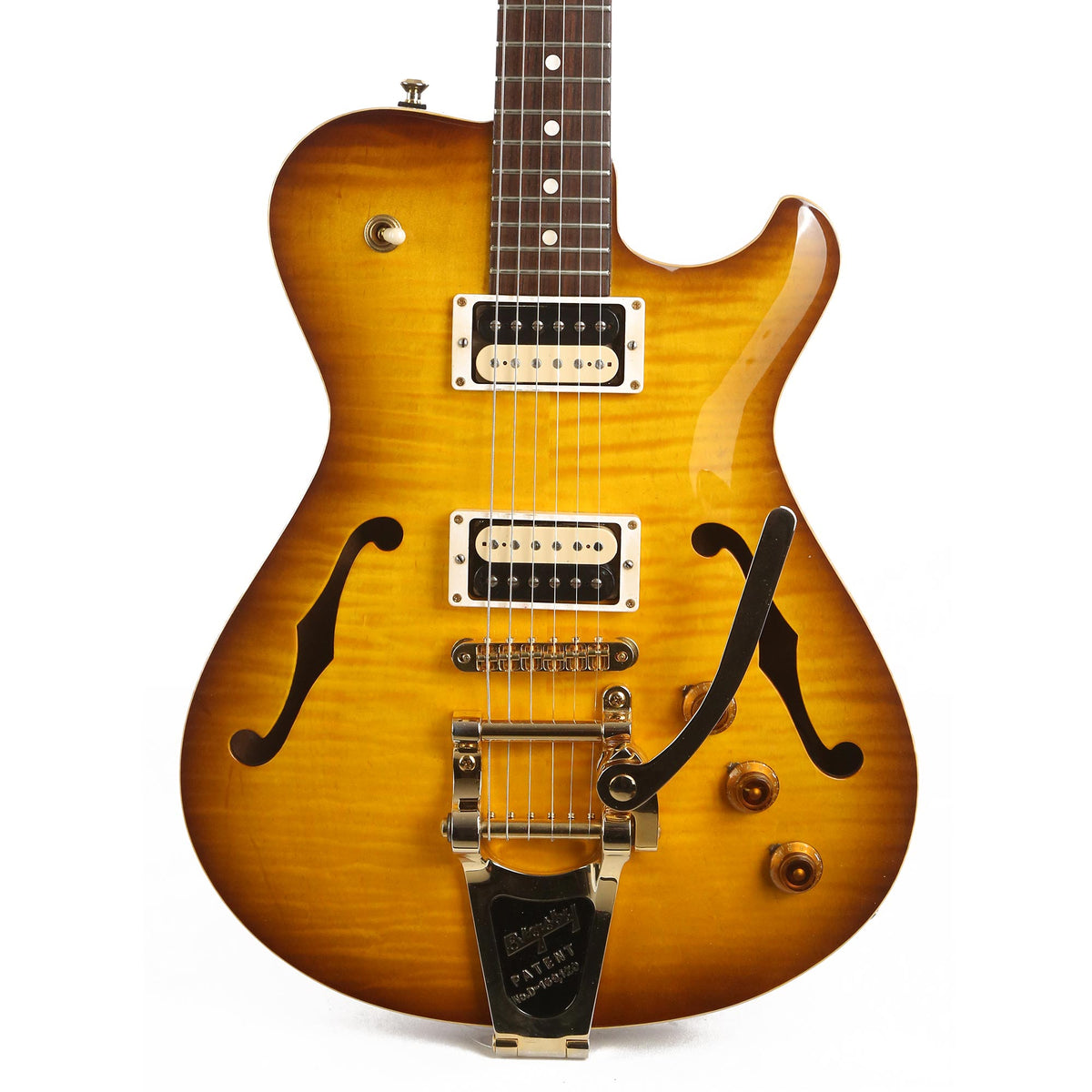 Knaggs Chena Tier 2 Hollowbody Sunburst Used — 1