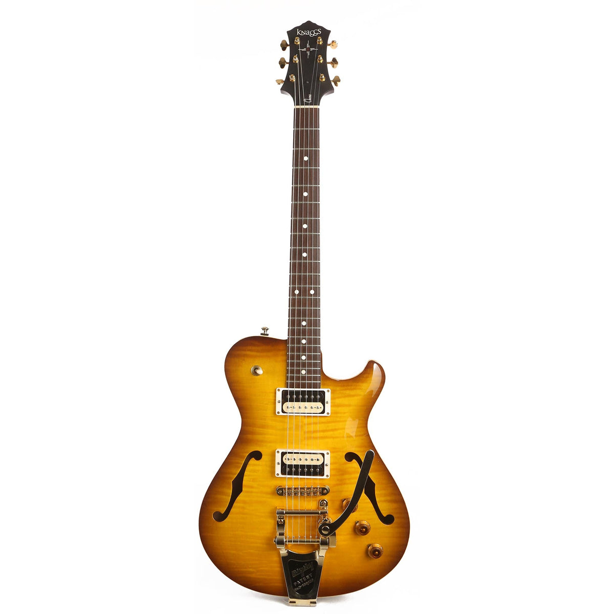 Knaggs Chena Tier 2 Hollowbody Sunburst Used — 2
