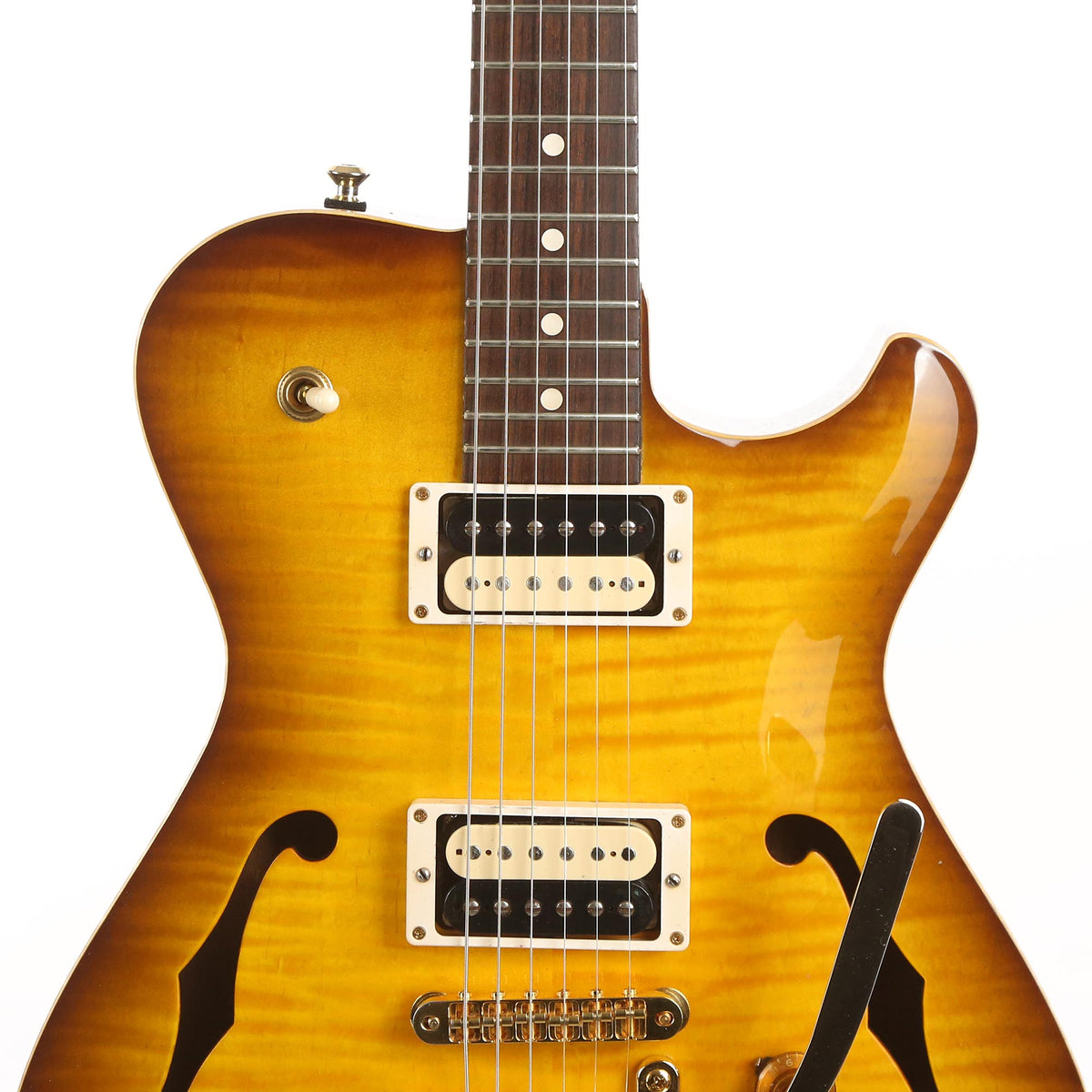Knaggs Chena Tier 2 Hollowbody Sunburst Used — 6