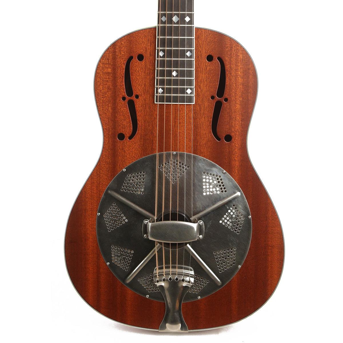 National Resophonic M-2 Resonator Guitar Natural Used — 1