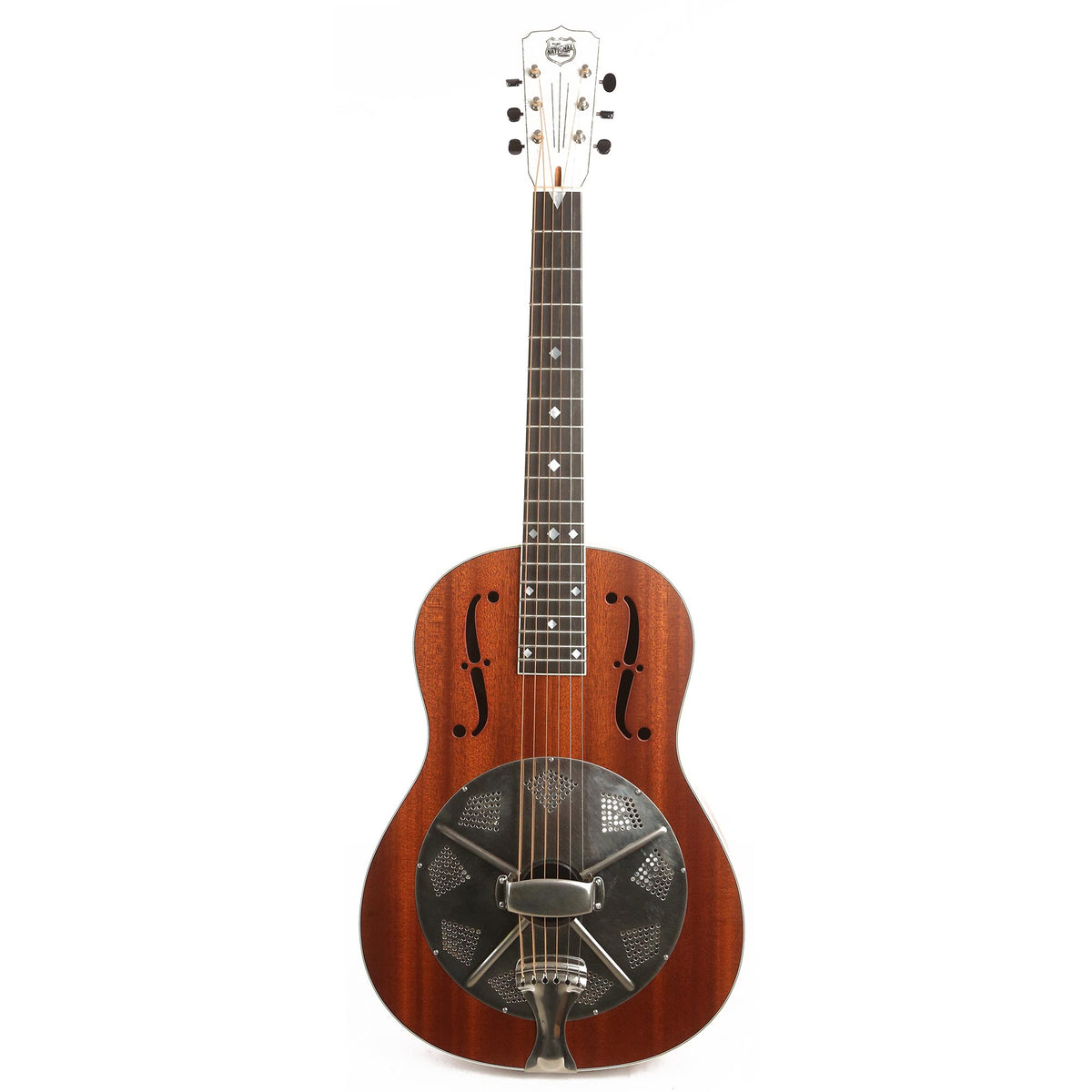 National Resophonic M-2 Resonator Guitar Natural Used — 2