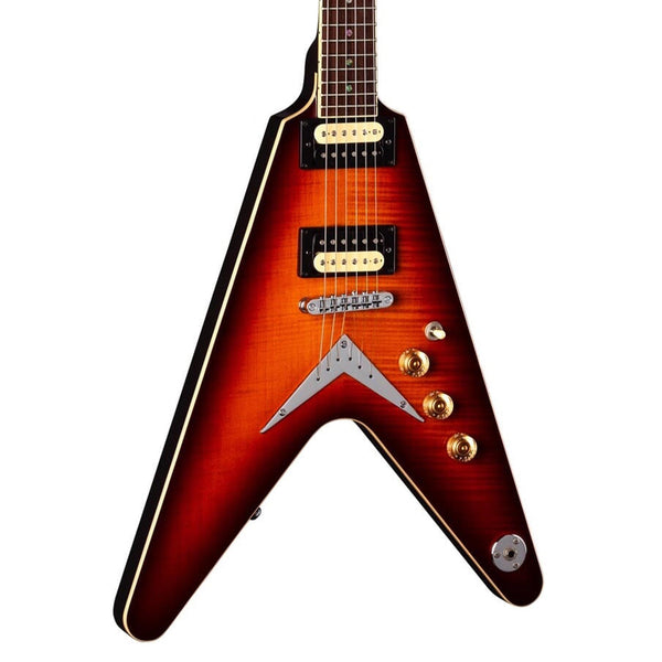 Dean Classic Series V 79 Flame Maple Trans Cherry Sunburst