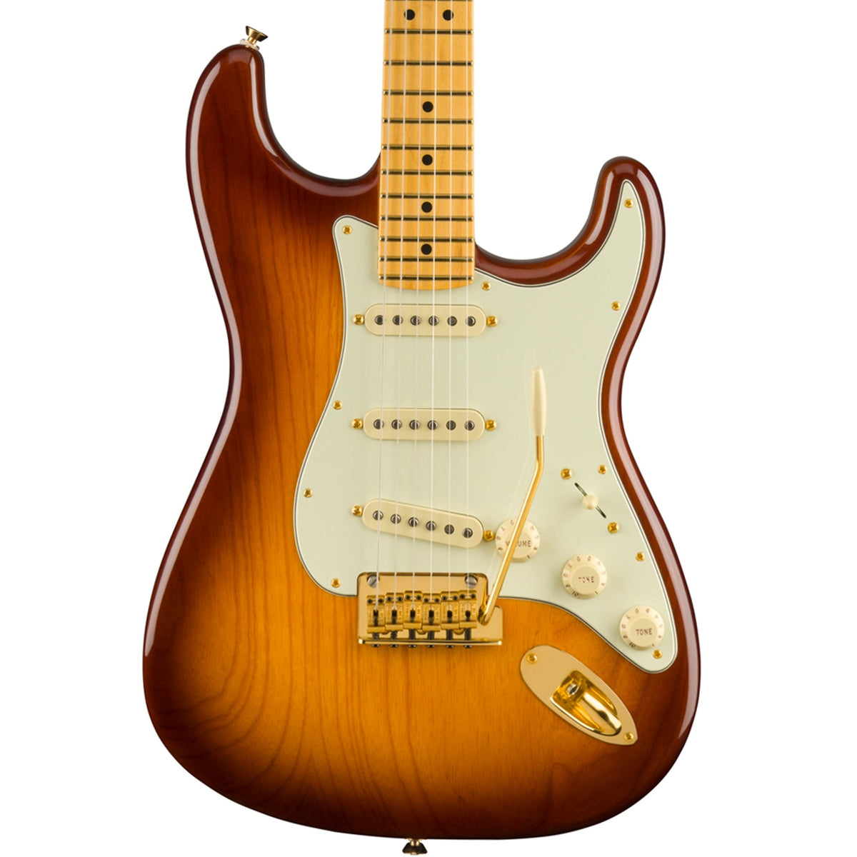 Fender 75th Anniversary Commemorative Stratocaster 2-Color Bourbon Burst — 1