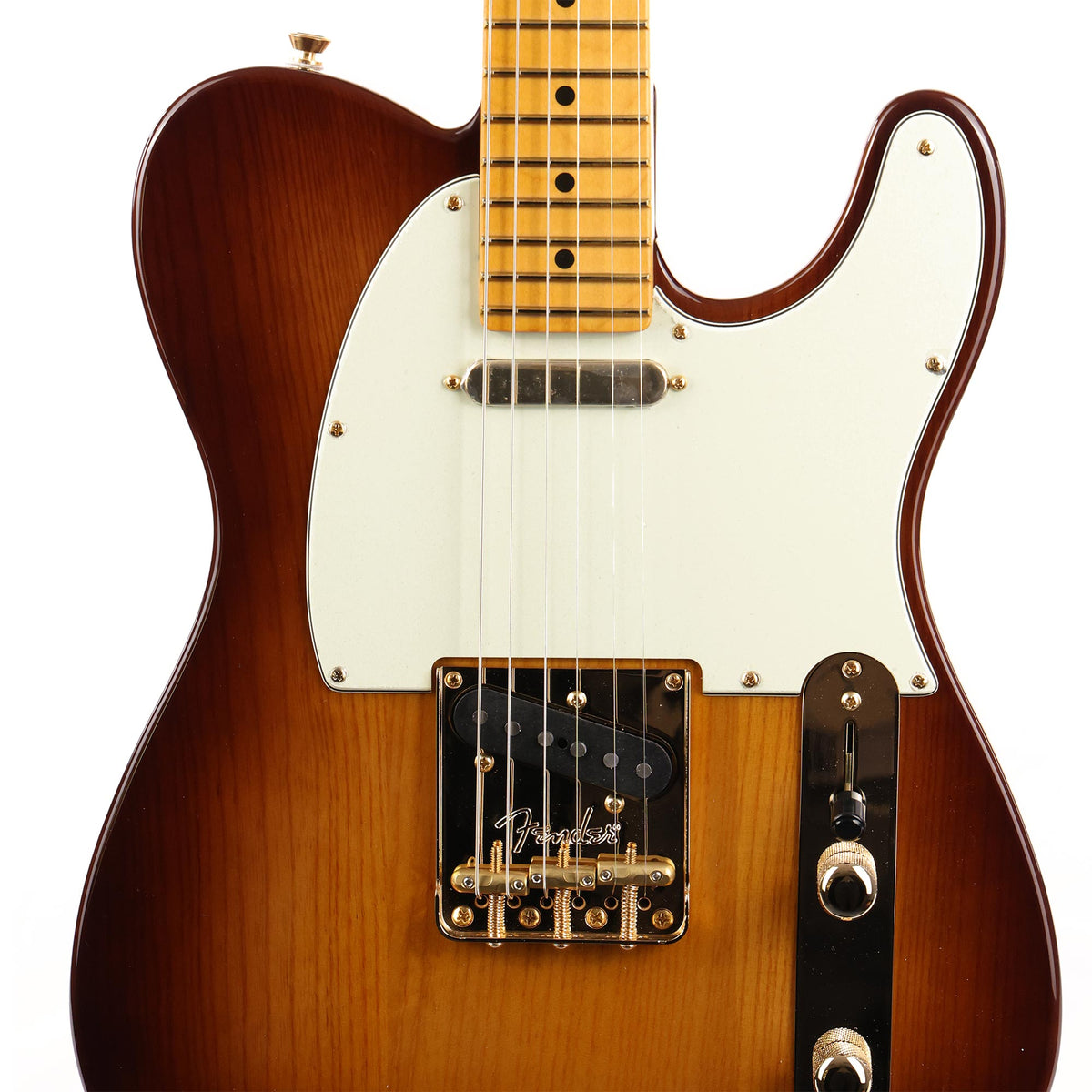 Fender 75th Anniversary Commemorative Telecaster 2-Color Bourbon Burst — 5