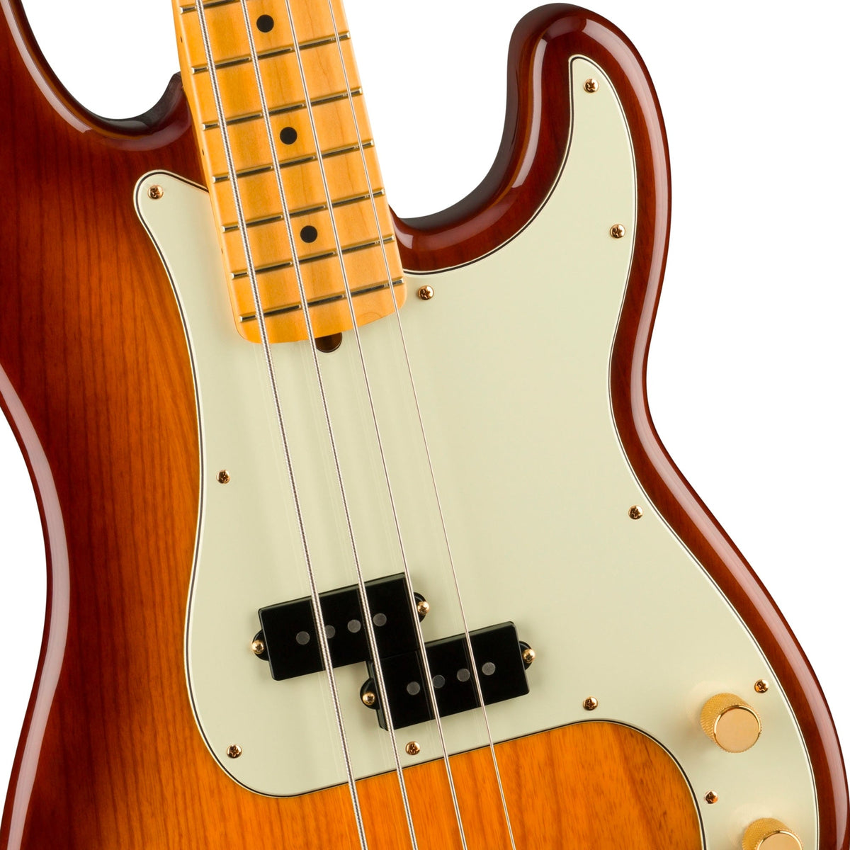 Fender 75th Anniversary Commemorative Precision Bass  2-Color Bourbon Burst — 6