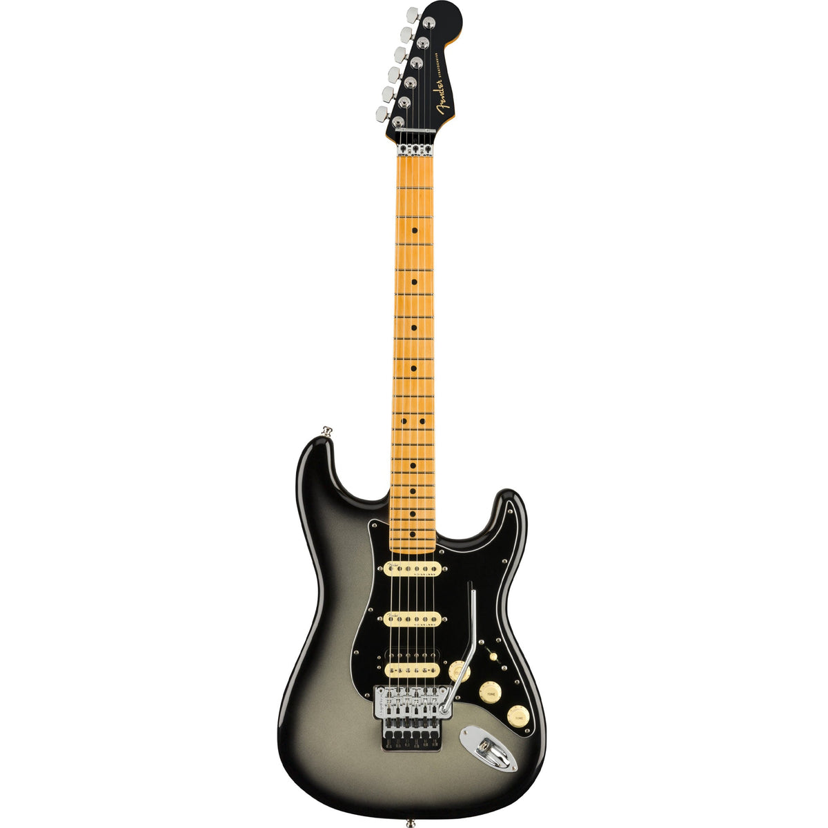 Fender Ultra Luxe Stratocaster HSS Floyd Rose Silverburst 2023 — 2