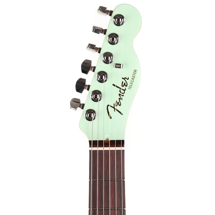Fender Ultra Luxe Telecaster Rosewood Fretboard Transparent Surf Green