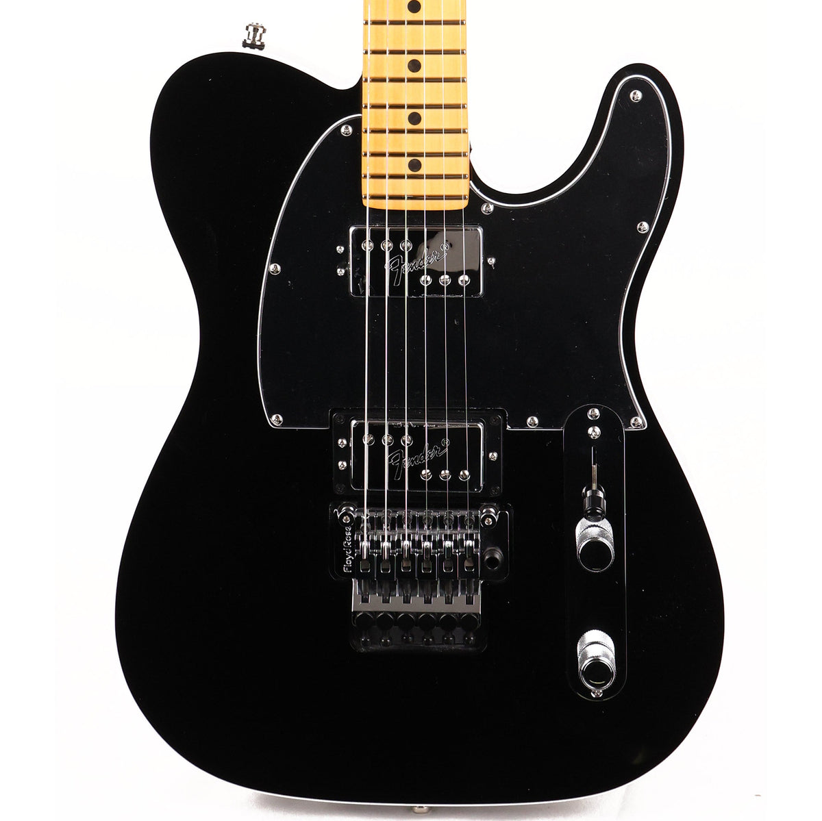 Fender Ultra Luxe Telecaster Floyd Rose Mystic Black — 1